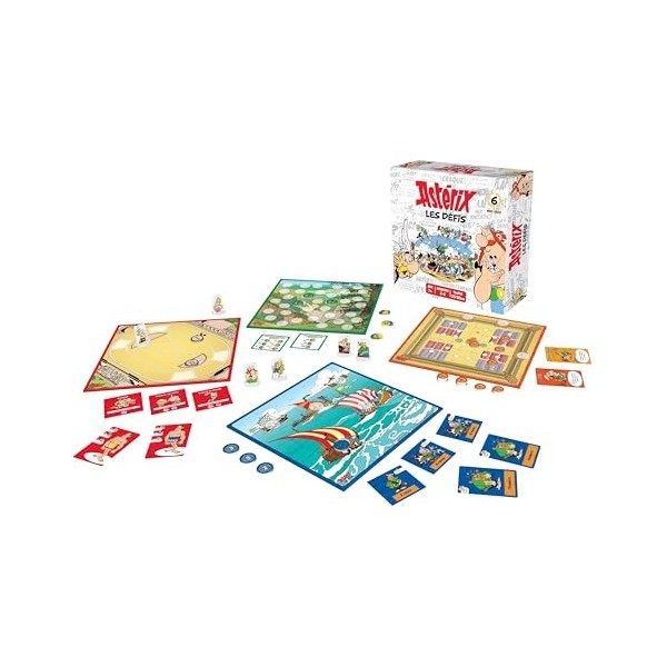 Topi Games - Astérix - Jeu de société - Jeu de plateau - A partir de 7 ans - 2 à 6 joueurs - AST-979001