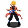 Miotlsy Figurine Goku 20 CM Figurine Goku Ultra Instinct Goku Version Théâtrale avec Base Ornements Collectibles Jouet Animat