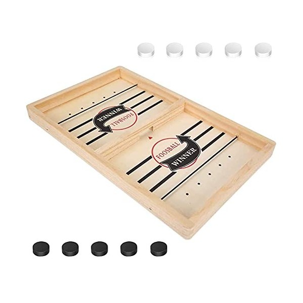 Jeu Plateau Hockey Catapulte Plateau De Hockey Grand Catapulte De Jeu De Plateau Hockey Jeu De Hockey en Bois Grand Jeu De So