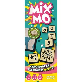 Asmodee - Mixmo - Edition 2023 - Jeux de société - Jeux de Mots - Jeux de Lettres - Jeu Adulte et Enfant à partir de 8 Ans - 