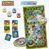 Lisciani - Sonic Chaos - Jeu de Parcours - Jeu de Société Familial - Personnages de Sonic - 2 à 4 Joueurs - Pour Enfants à Pa