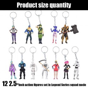 BSNRDX Série Micro Légendaire Mode Squad, Modèle de 12 pièces, modèle de Jouet, Modèle de Personnage de Jeu Huit Figurines tr