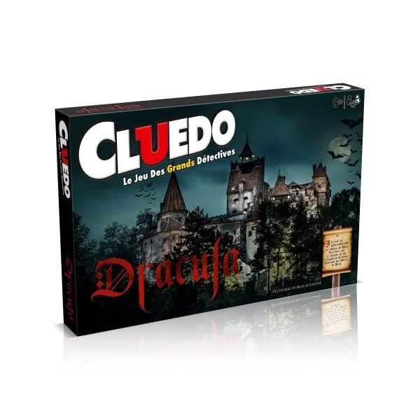 Winning Moves - CLUEDO Dracula Jeu de société Plateau Version française, WM00257-FRE-6