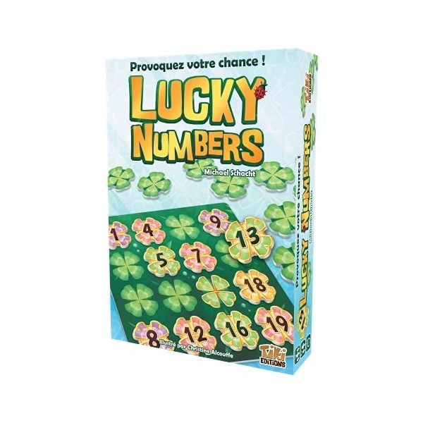 TIKI Editions Lucky Numbers - Jeu de société - Quand Le Sudoku Rencontre Le Loto - Intergénérationnel et idéal pour Toute la 