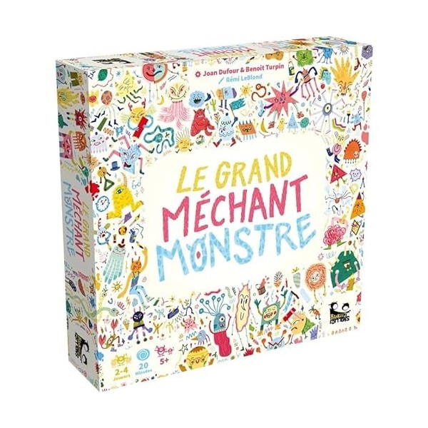 Blackrock Games Bankiiiz Editions - Le Grand Méchant Monstre - Bankiiz Edition Jeu de société enfantsVersion Française