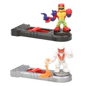 Giochi Preziosi Akedo Tail Whip VS Epic White Wraith Ensemble de Jeu Complet pour Commencer la Bataille, 2 Guerriers Akedo et