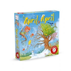 Piatnik – April April – Jeu coopératif à Bout de Souffle – Jeu coopératif à partir de 5 Ans – Jeu coopératif avec des Boules 