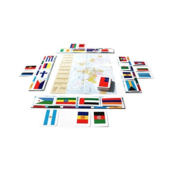 Flags Of The World - Jeu éducatif des drapeaux Import Grande Bretagne 