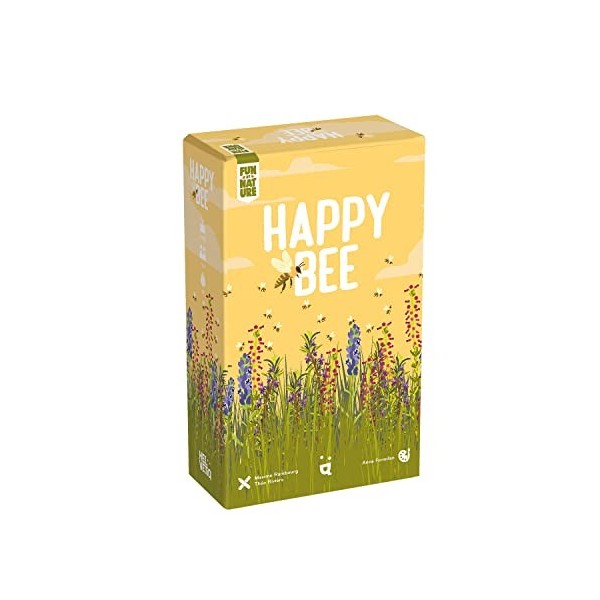 Helvetiq – Happy bee – Quelle abeille butinera le plus de fleurs - Jeu de Cartes avec des fleurs et des abeilles – Gagnez des