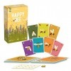 Helvetiq – Happy bee – Quelle abeille butinera le plus de fleurs - Jeu de Cartes avec des fleurs et des abeilles – Gagnez des