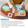 Goula - Hippos Pool - Jeu de Logique - 30 Cartes Défis avec 3 Niveaux de Difficulté - Jeu de Société pour Enfants - A partir