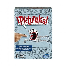 Hasbro Gaming&nbsp;–&nbsp;Pictureka, Jeu de société Version espagnole Sin Talla Gris