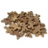 Spieltz Lot de 30 grandes figurines de jeu de société en bois naturel non traité 5 cm 35 x 50 x 10 mm 