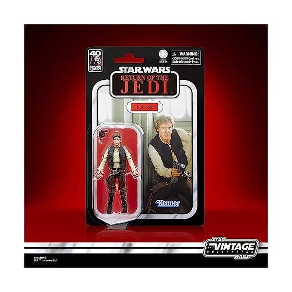 Star Wars The Vintage Collection Figurine Han Solo, Le Retour du Jedi 40ème Anniversaire 9,5 cm