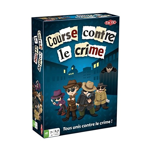 Tactic- Course Contre Le Crime,7 à 99 ans, 53393, Multicolore
