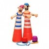 Tomy Pump Up Pirate Jeu de Plateau daction pour Enfants, Famille et Enfants dâge préscolaire, Jeu daction pour Enfants de 