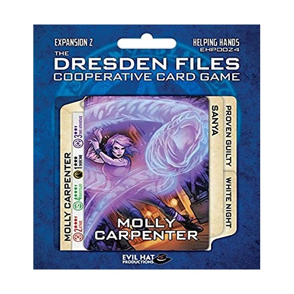 Evil A Productions ehp00024 – Jeu de Cartes Dresde Files : Cooperative Expansion 2 – Helping Hands