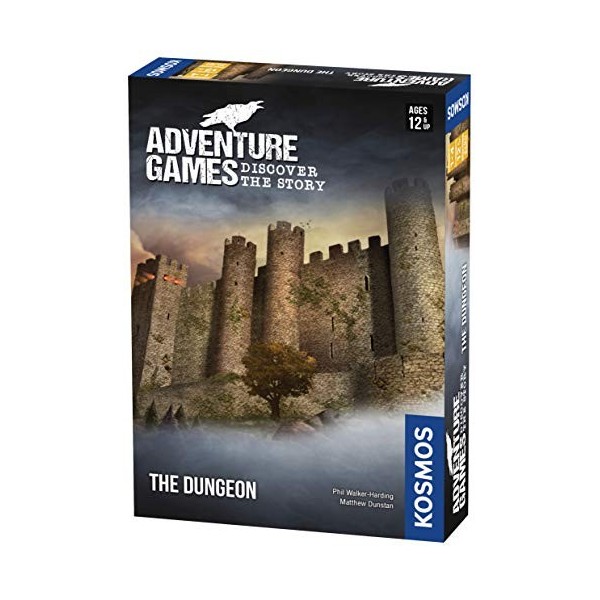Thames & Kosmos, 695088, Adventure Game: The Dungeon, Discover The Story, Cooperative Board Game,1-4 Players, Ages 12+