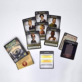 dV Giochi - Deckscape-Vol à Venise-Une Escape Room Pocket - Édition Italienne, Multicolore, DVG4479, de 12 à 99 Ans