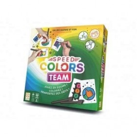 Lifestyle Boardgames Speed Colors Team - Jeu de société Famille - Jeu de société Enfant - Jeu de société Dessin LIF018SP