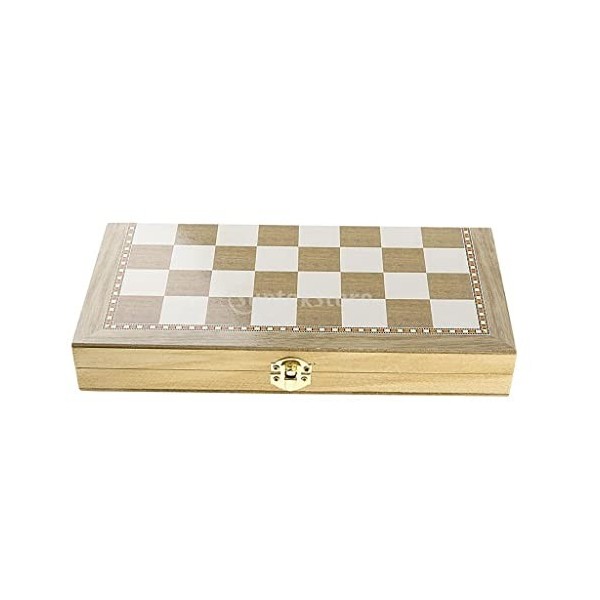 Colcolo Packs Supplémentaires Faits à La Main de Jeu de Plateau de Jeu en Bois, Bois Sombre, 24x24cm