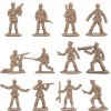 Bagima Soldats Armée Jouet 18 * 16 * 5 Soldats Action Figure Armée Scène Modèle en Plastique Mini Soldats Jouet pour Enfants