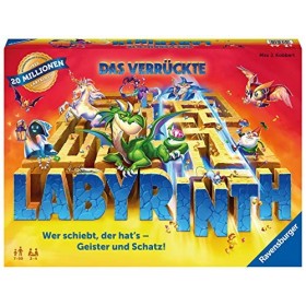 Ravensburger Jeu Familial 26955 – Le Labyrinthe Fou – Jeu de société – Jeu de société Classique pour 2 à 4 Personnes, Jeu de 