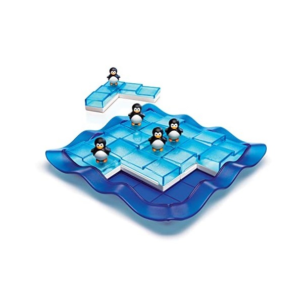 Smart Games - Penguins on Ice, Puzzle Game with 100 Challenges, 6+ Years