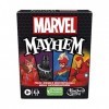Hasbro Gaming Marvel Mayhem Jeu de Cartes Multicolore 8 Ans Polonais 