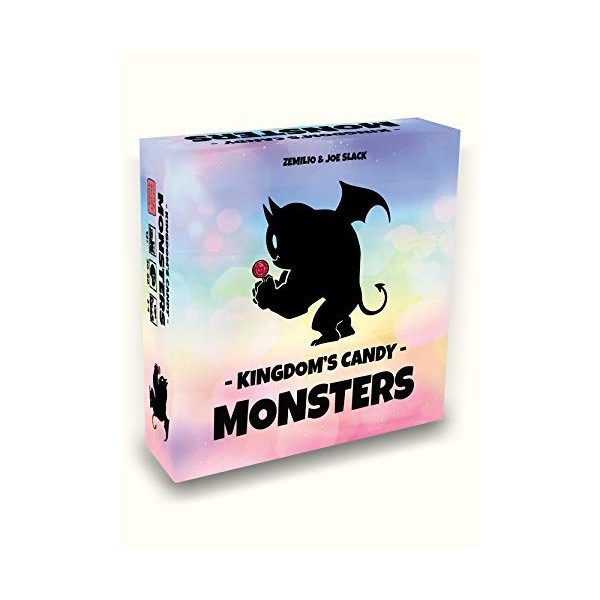 LITTLE ROCKET GAMES Kingdom Candy Monsters Jeu de table en italien