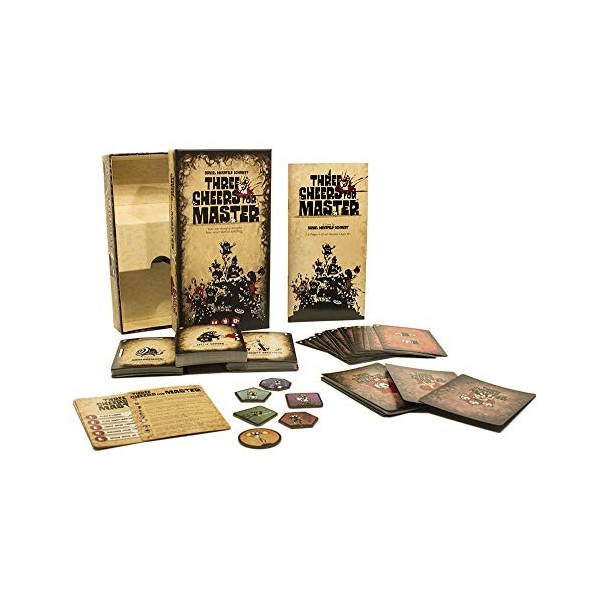 Atlas Jeux Atg01360 - Trois Cheers pour Master - Jeu de cartes - Version Anglaise