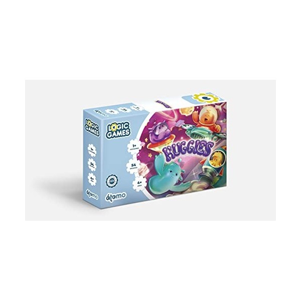 Huggies. Jeux de logique Logic Game. Jeu pour 1 Joueur à partir de 4 ans. Jeu pour raisonnement, logique, attention et intell