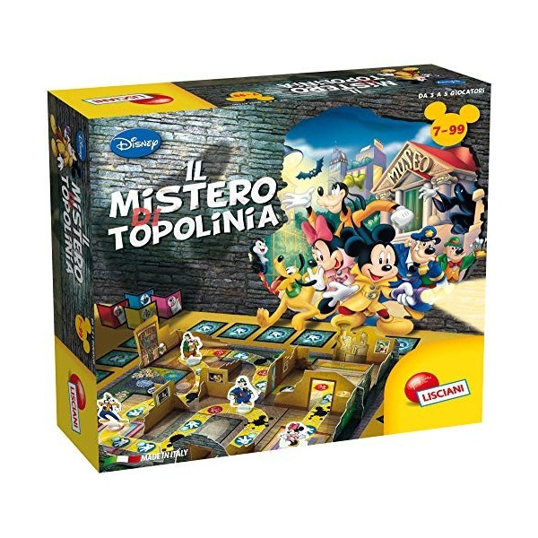 Lisciani Giochi 77519 Le mystère de Mickey Mouse Jeu pour Enfants