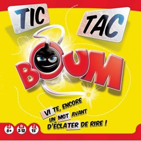 Asmodee - Zygomatic | Tic Tac Boum | Jeu de société | À partir de 8 ans | 2 à 12 joueurs | 15 minutes