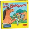 HABA - Hop ! Hop ! Galopons ! - Jeu de chevaux et de course - Jeu de société - 3 ans et plus - Réf 5445