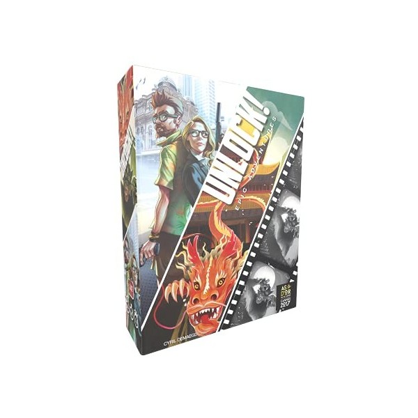 Space Cowboys | Unlock! : Epic Adventures | Unbox Now | Jeu de société | À partir de 10 ans | 1 à 6 joueurs | 60 minutes