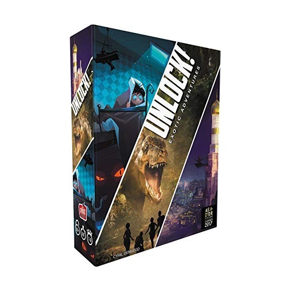 Space Cowboys | Unlock! : Epic Adventures | Unbox Now | Jeu de société | À partir de 10 ans | 1 à 6 joueurs | 60 minutes