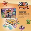 PLAY FUN BY IMC TOYS Stop the Virus Version française | Jeu de Société familial et Pédagogique pour apprendre à défier le V