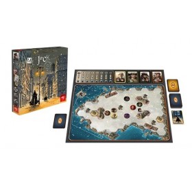 Hurrican Games, Mr. Jack New York Edition 2022 , Jeu de société, Jeu coopératif, A partir de 14 Ans, 2 Joueurs, 30 Minutes H