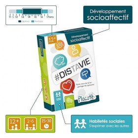 Placote – Distavie – éducatif – Jeu d’apprentissage pour le développement des habiletés sociales – Jeu de cartes pour les ad