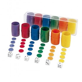 Double Plateau en Bois Jeu de loie et Petits Chevaux 6 Joueurs avec Accessoires Parchis 6 Joueurs