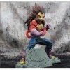 XRHOT Figurine Anime, 20 CM / 7,8 Pouces Super Saiyan 4 Vegeta Figurine Anime Super Toy Action Enfants Fan PVC Collection Jou