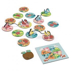 DJECO- Juego Picnic Jeux dhabileté, 38572, Multicolore