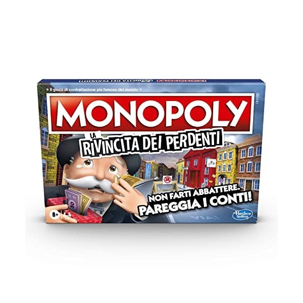 Monopoly - La Regagne des Perdents Jeu en Boîte, Hasbro Gaming 