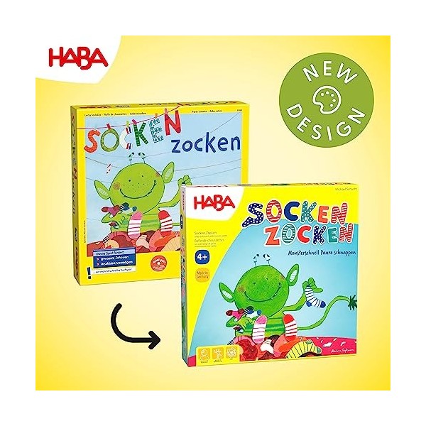 Haba - Raflez les chaussettes version allemande