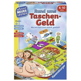Ravensburger 24996 – Autour de largent de Poche – Jeu éducatif pour Les Enfants à partir de 6 à 10 Ans – Jeu éducatif pour 2
