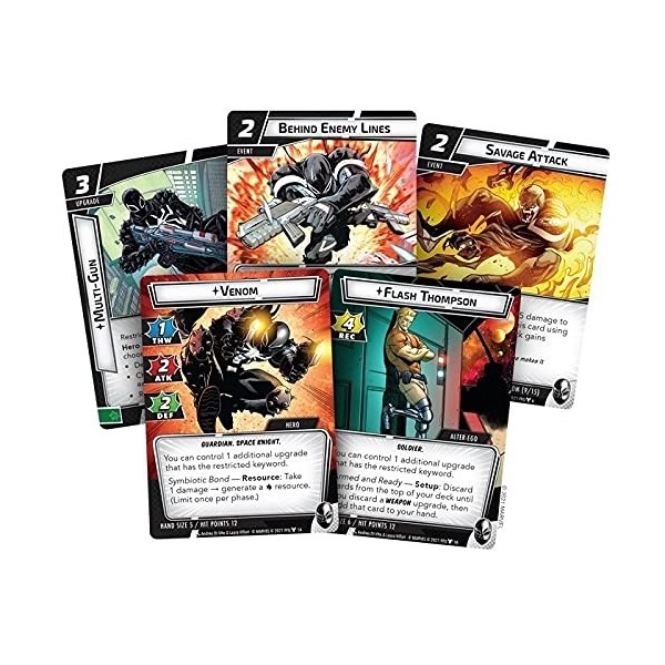 Fantasy Flight Games Marvel Champions Extension : Venom FR FFG