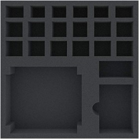 Feldherr AWMEGN050BO Plateau en Mousse Compatible avec Ghostbusters : La boîte de Jeu de Plateau du Jeu de société II - Figur