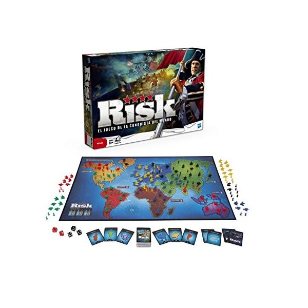 Hasbro Gaming Risk Jeu de stratégie français Non Garanti Version Anglaise