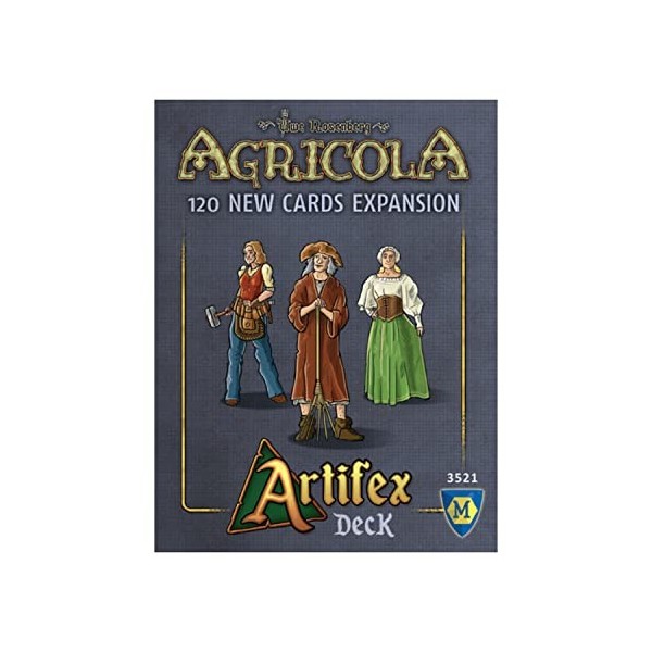 Lookout Spiele | Agricola : Artifex Deck Extension | Jeu de société | À partir de 12 Ans | 1 à 4 Joueurs | Temps de Jeu de 90